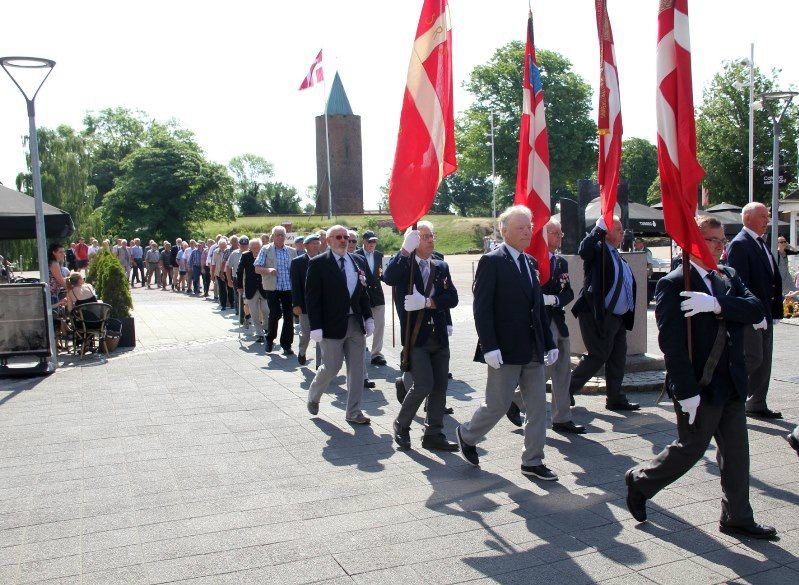 Jubilæumsstævnet 2016 på Slotstorvet - kurs kasernen!
Foto: Søren Højager