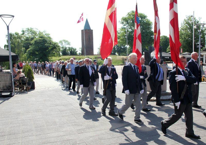Jubilæumsstævnet 2016 på Slotstorvet - kurs kasernen!
Foto: Søren Højager
