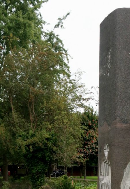 Bjørn Nørgaards monument til ære for faldne soldater blev afsløret 20. sept. 2019.
Foto: Søren Konradsen