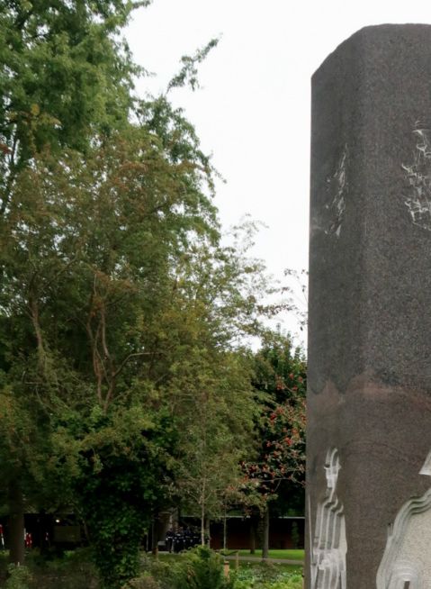 Bjørn Nørgaards monument til ære for faldne soldater blev afsløret 20. sept. 2019.
Foto: Søren Konradsen